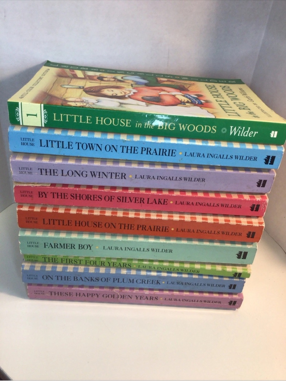 Vintage Little House on the Prairie book set - Picture 2 of 7